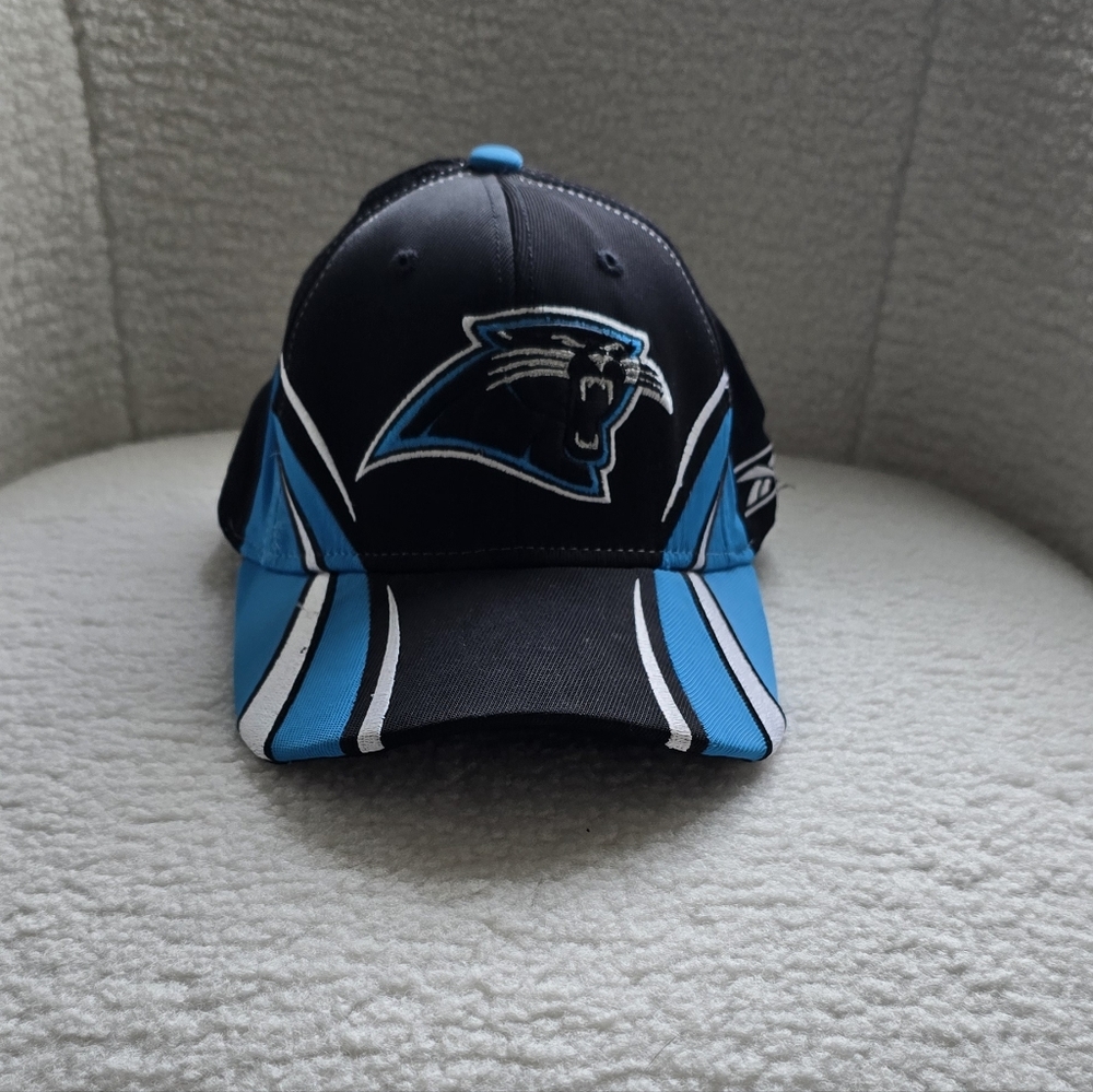 Black and Blue Panthers Cap Mens NBL Fitted Hat.